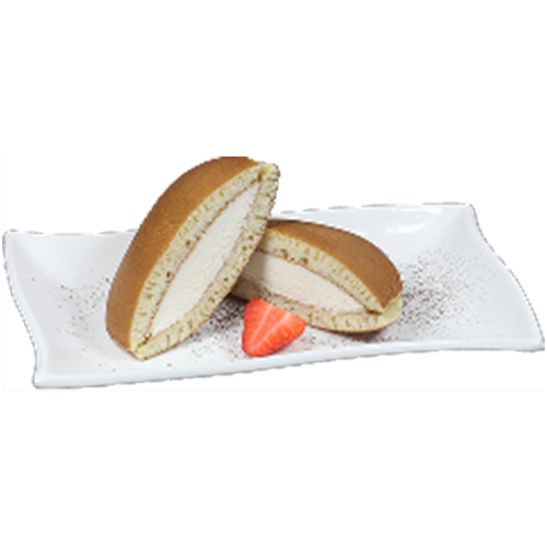 Dorayaki Lemon Cheesecake