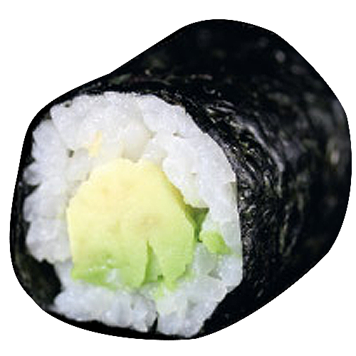 Avocado-Maki (6 Stück)