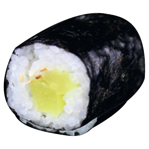 Oshinko-Maki (6 Stück)