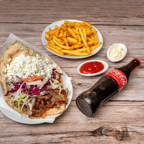 Doner Menu mit Cola