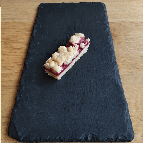 Raspberry Shortbread Slice