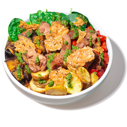 Planted.Steak & Pesto Bowl