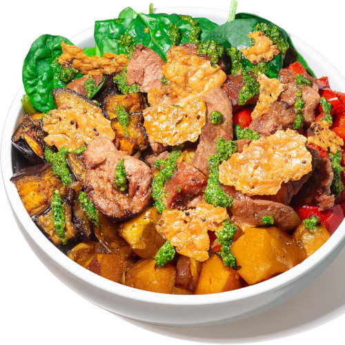 planted.Steak & Pesto Bowl
