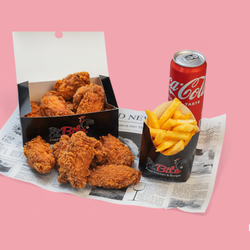 12er Hot Wings Menü