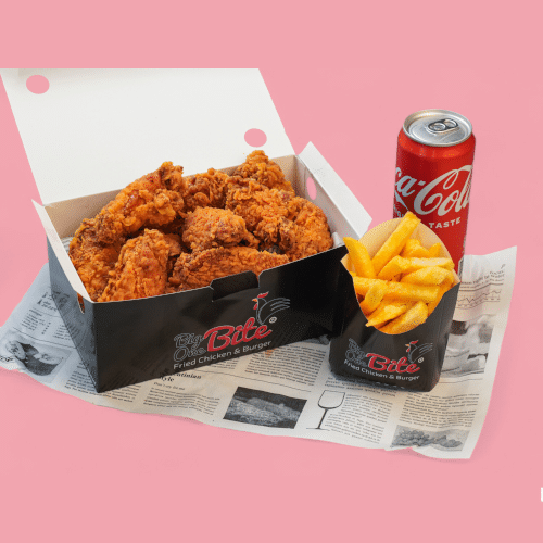 18er Hot Wings Menü