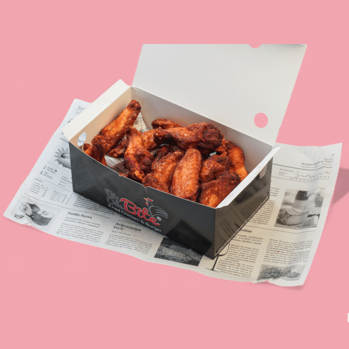 18er Naked Hot Wings