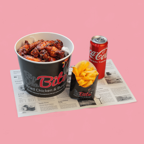 30er Buffalo Wings menü