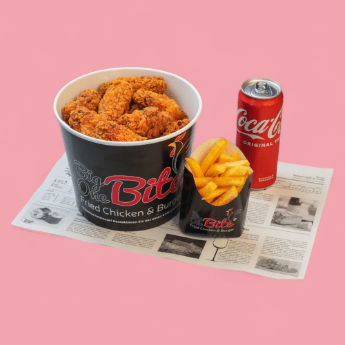 30er Hot Wings Menü