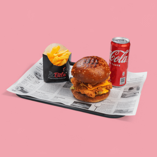 Big Bite Chicken Burger Menü