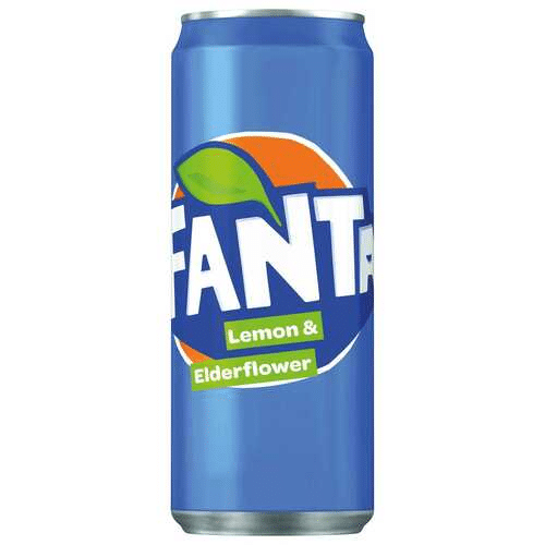 Fanta Lemon und Elderflower 0,33l (EINWEG)