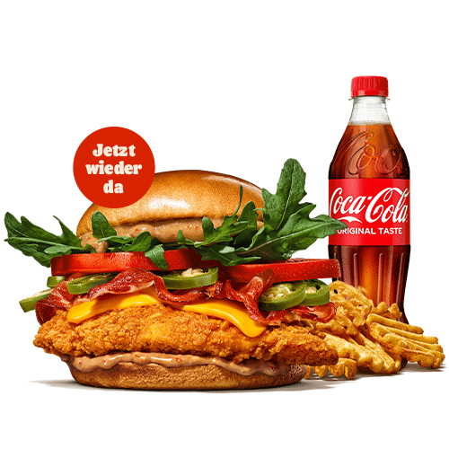 King's Whisky BBQ Chicken Menü