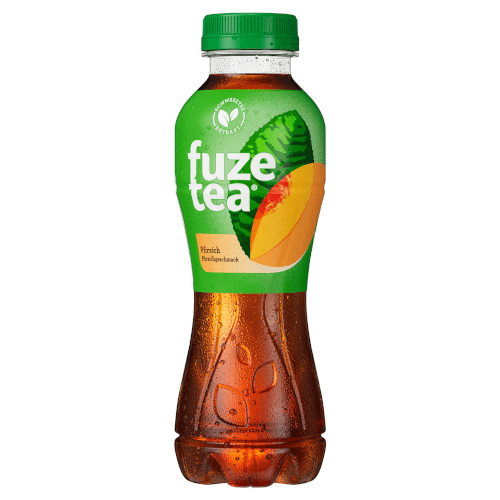 Fuze Tea Schwarzer Tee Pfirsich 0,5l (EINWEG)