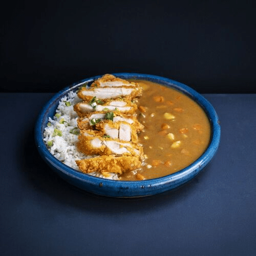 Curryreis mit Katsu-Tenders