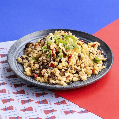 Koreanisches Veggie Gebratener Reis