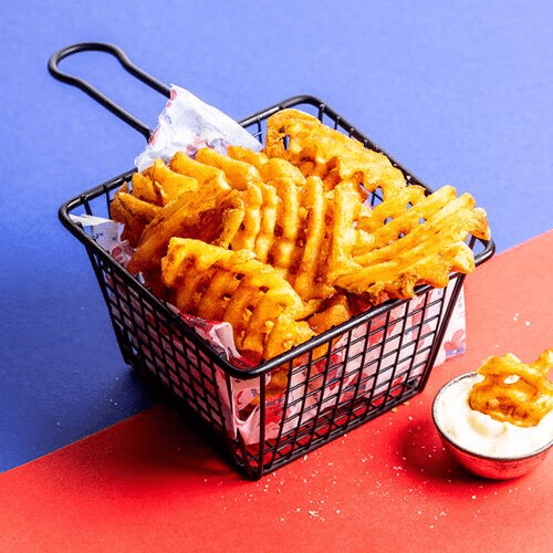Waffel Pommes