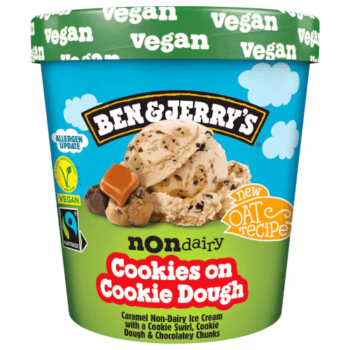 Ben & Jerry's Vegan Cookies on Cookie Dough 465ml