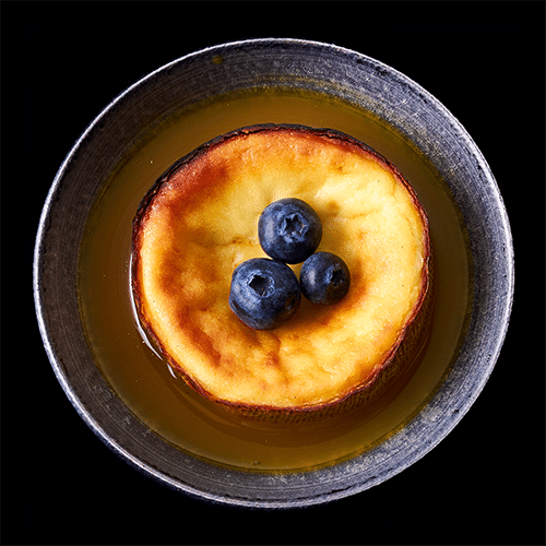 Cheesecake mit Passionsfruchtsauce