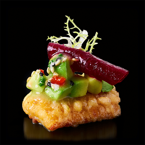 Avocado Tatar Crispy Mais (5 pc.)