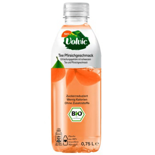 Volvic Bio Tee Pfirsich 0,75L