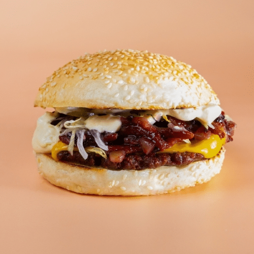 Veganer Berry Burger