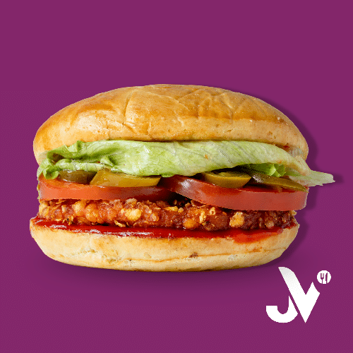 Spicy Fried Chicken Burger