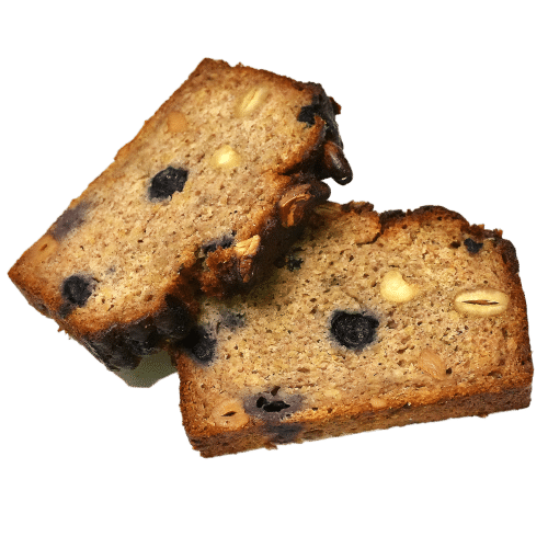 Bananenbrot Blaubeere-Cashew