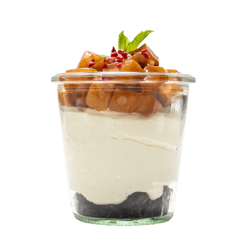 Cheesecake Apfel-Zimt