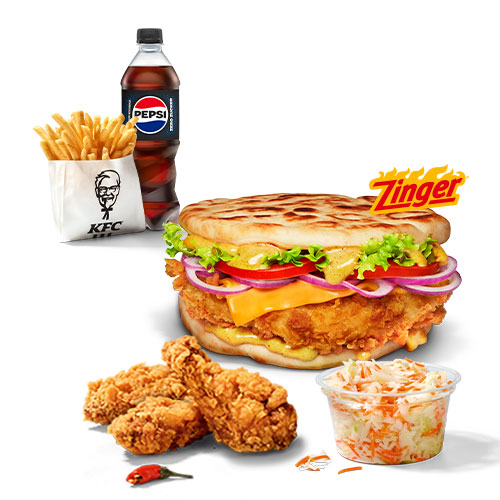 Zinger Tandoori Naan Box