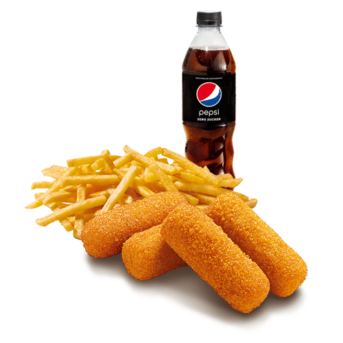 Kroketten-Menü (4 Stück)