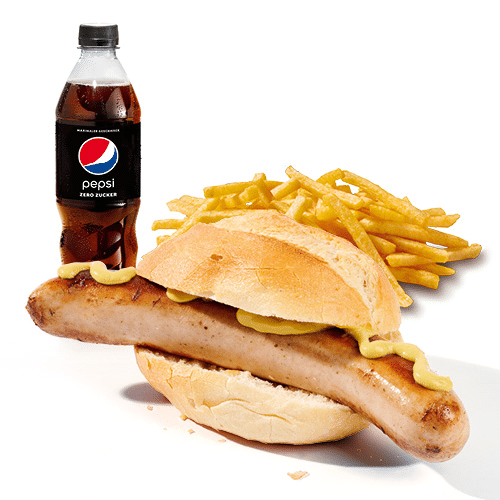 Bratwurst-Menü
