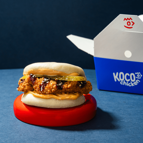 Korean BBQ Bao Burger