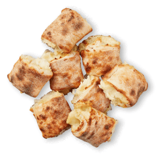 Gefüllte Pizzabrötchen