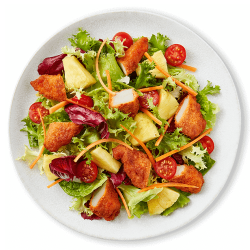 Crispy Chicken Salat (scharf)