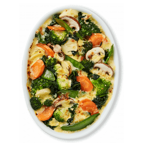 Bunter Veggie Gratin (vegetarisch)
