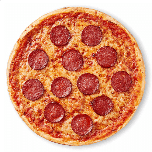 Pizza Peperonisalami (scharf)