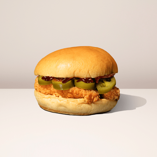 Spicy Korean Chicken Burger