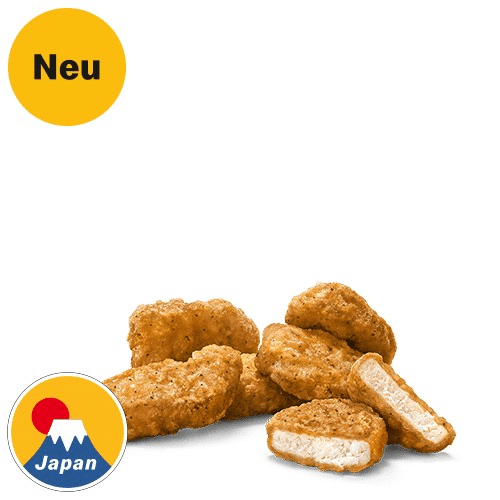 6 Garlic Pepper Chicken McNuggets