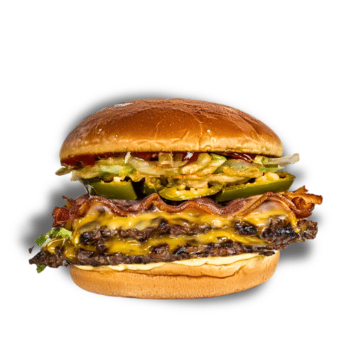 Double Bacon Chili Cheeseburger