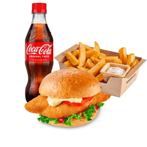 Classic Chicken Burger Menü