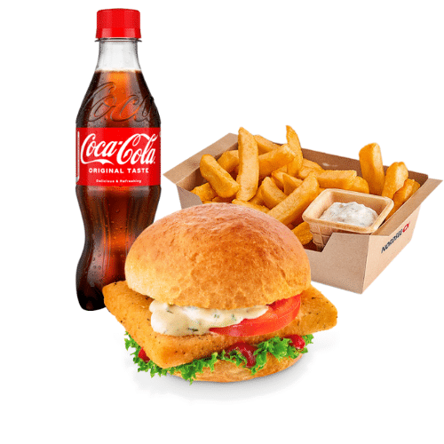 Classic Fish Burger Menü
