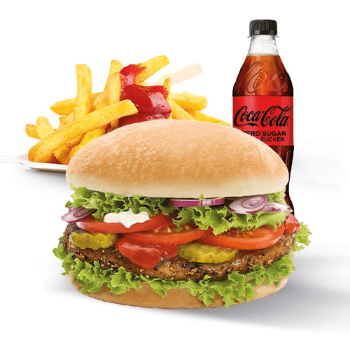 Classic Burger Menü
