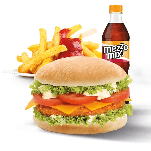 Crispy Chicken Cheese Menü