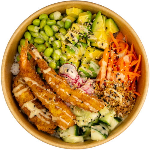Der Zaunkönig - Garnele Bowl