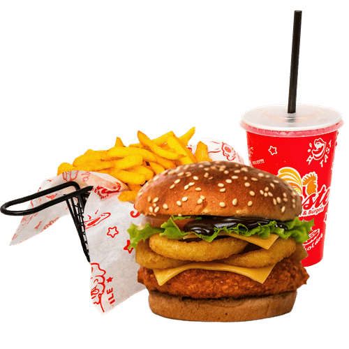 Big Dipper BBQ Burger Menü