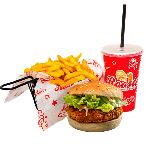 Mini Chicken Burger Menü
