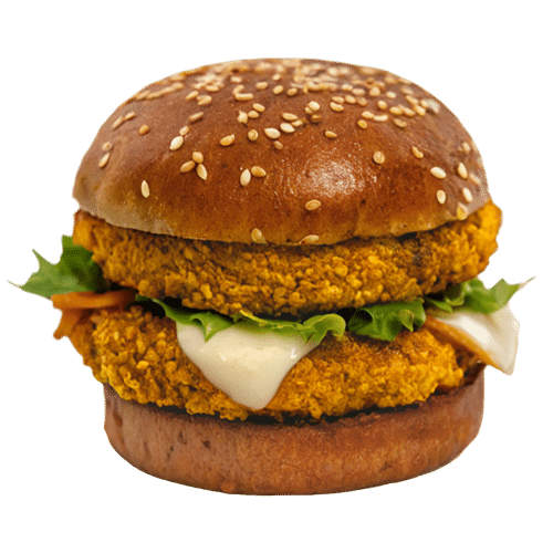 Rooster Mozzarella Chicken Burger