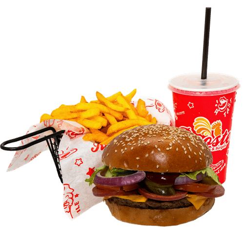Smokey Ranchburger Menü