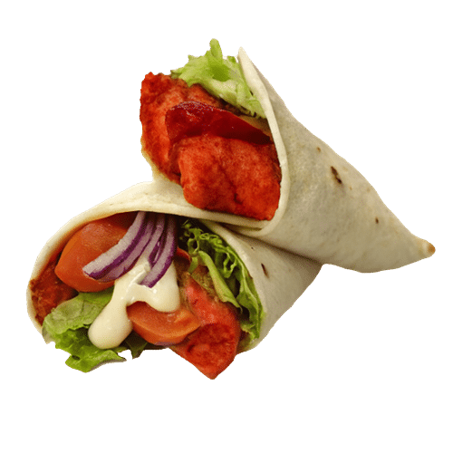 Rooster Tikka Wrap