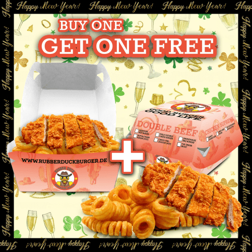 2 für 1 Aktion - Chicken Steak & Pommes