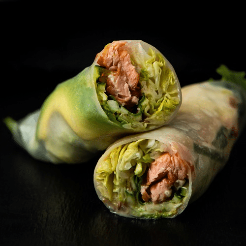 Sake Summer Roll ( 2 Stück )